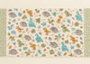 Pure Cotton Kids Towel - Dino Forest