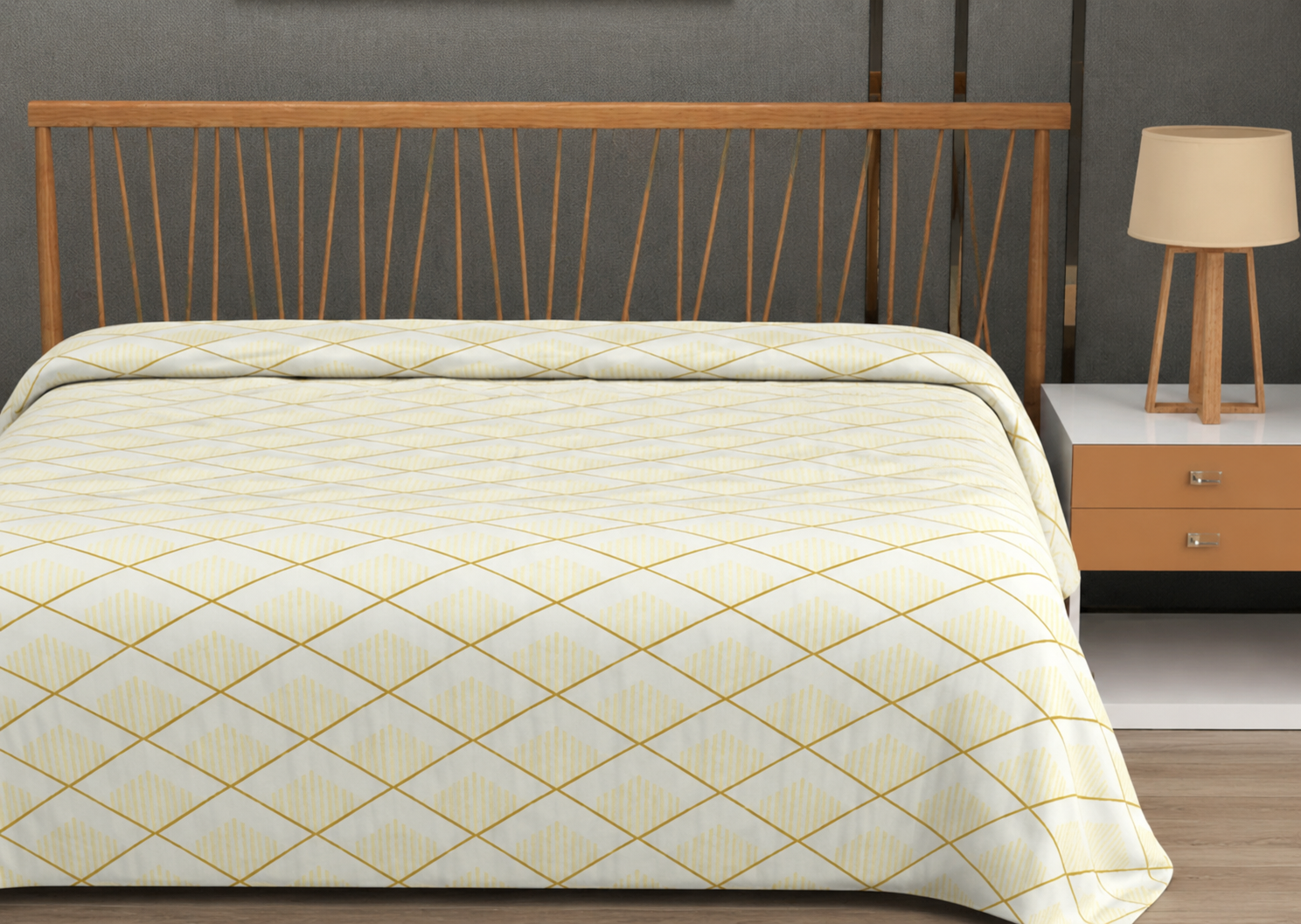 Amber Oasis Quilt Cover