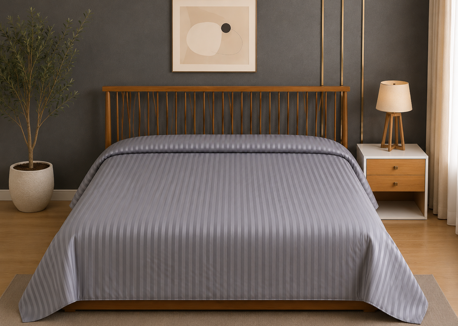 Moonlight Paisley Quilt Cover