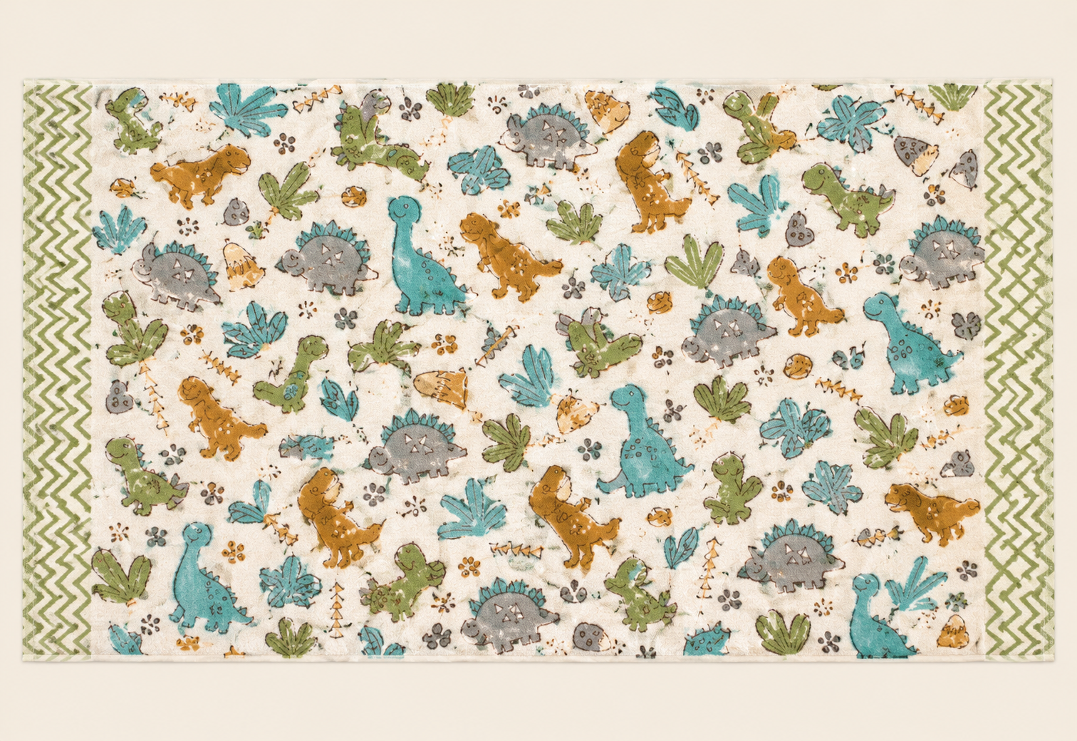 Pure Cotton Kids Towel - Jurassic Joy