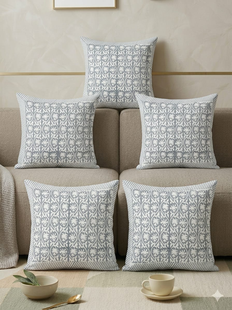 Jaipur Jaal Cushion Cover