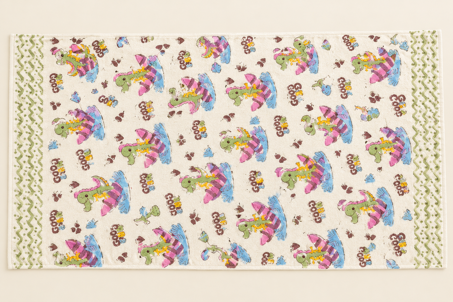 Pure Cotton Kids Towel - Kitty
